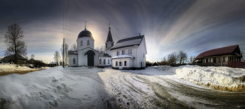 Российская глубинка.. / Нижегородская область, с. Чистое Поле, храм Спаса Нерукотворного Образа (1848 г.)