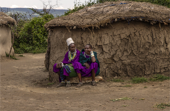 Жили были...) / Племя масаев,Танзания