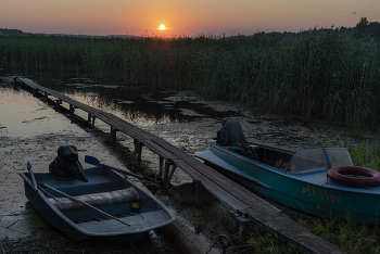Вечер на Сиверском озере / Вологодская обл.