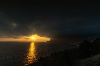 Закат / Крым,Ласпи