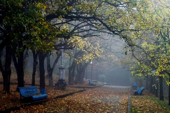 В осеннем тумане..... / Железноводск. Октябрь