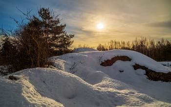 Начало весны 2022 года / 06 марта 2022 года. Подмосковье. Дрезна...