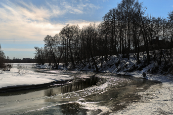 река Шерна / Владимирская область, ранняя весна