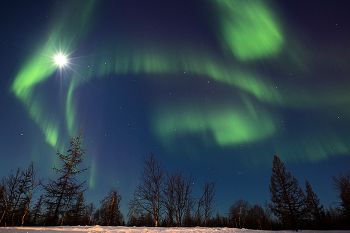 Северное сияние / Северное сияние в г.Новый Уренгой