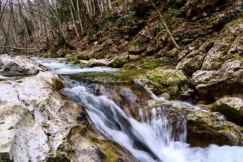 Весна в Большом Каньоне Крыма / Крым. Большой Каньон
