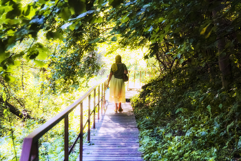 За святой водой / К источнику (Шамординский женский монастырь)