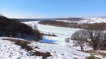 река Ока в Поленове (Тульская область) / река Ока в Поленове (Тульская область)