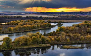 Осенний вечер / Иртыш