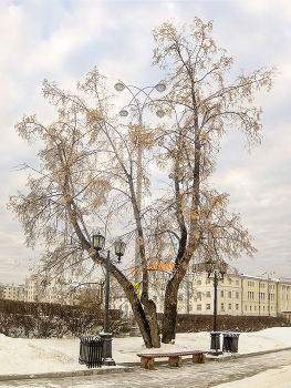 Фонари . / На "плотинке" .