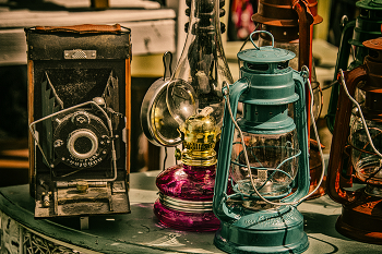 Старые вещи / Снято на блошином рынке