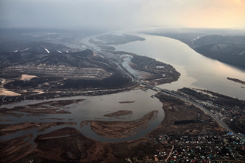 &nbsp; / Северные окраины Самары. Половодье на реке Сок.