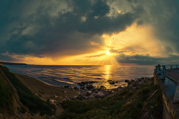 Во время заката / Севастополь