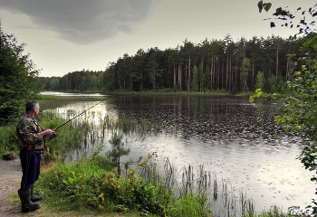 И дождь рыбаку не помеха / И дождь рыбаку не помеха