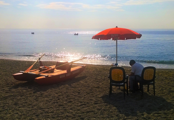 Утренний штиль... / Остров Сицилия...