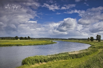 &nbsp; / Flusslandschaft an der Nordsee