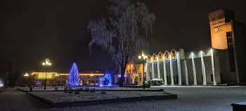 Рождественская площадь / Агрогородок Вертелишки (Беларусь, Гродненский район), центральная площадь