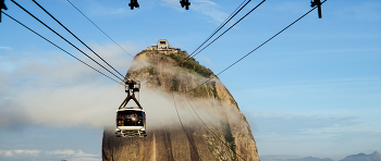 &nbsp; / Sugaloaf montain (Pao de Acucar)

One of the most beautiful post-cards of Rio de Janeiro