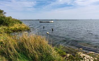 на Балтийской косе / на Балтийской косе со стороны Калининградского залива