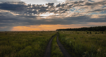 На закат. / ...