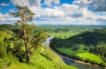 Лето. Катунские утёсы / Кузбасс, Таштагольский район