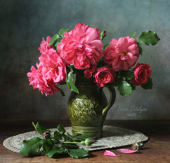 Букетик роз / натюрморт с цветами