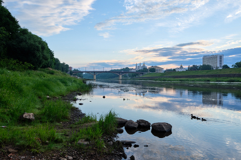 Утро на реке 2 / Утро на зап. Двине в черте города. Витебск.