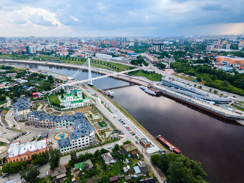 Мост Влюбленных / Мост Влюбленных. р.Тура.