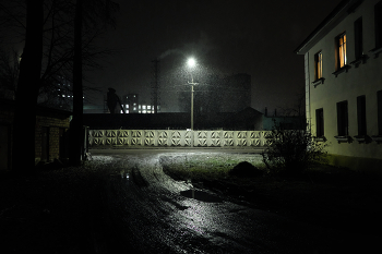 Падал снег / Витебск, вечер.