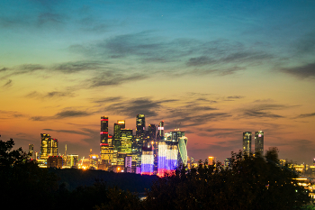 Закат над Москва-сити / ***