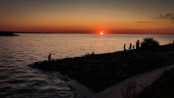 Вечер на заливе... / ***