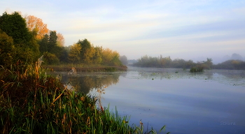 В сентябре. / Утро на озере Сосновое.