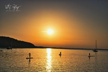 &nbsp; / Sonnenuntergang am Meer