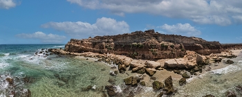 Каменистый берег / Израиль.Хадера