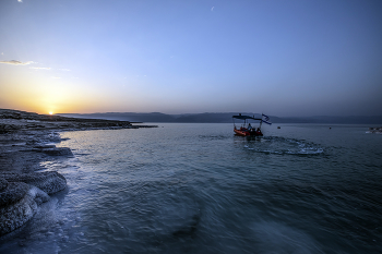 Восход над Мертвым морем / Израиль