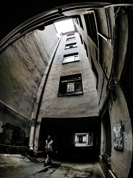 Линии старого двора / Старые дворы Санкт-Петербурга