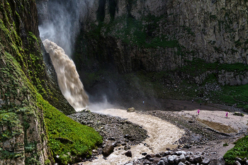 Водопад Каракая-Су / Кавказ. Кабардино-Балкария. Северное Приэльбрусье