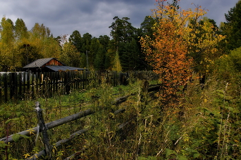 *Пасмурно.** / Томская область.