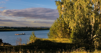 **Осенним вечером.* / Томская область.