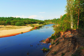 река Керженец / Нижегородская область, Керженский заповедник