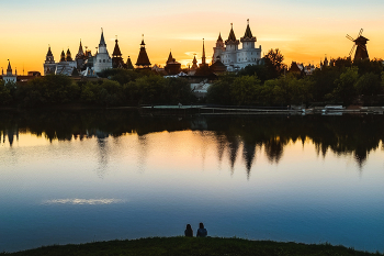 Вечер у воды / Измайловский кремль