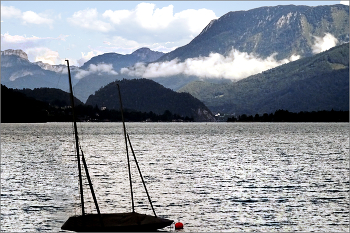 Пейзаж из Санкт-Гильген-Австрия / Природа и животные