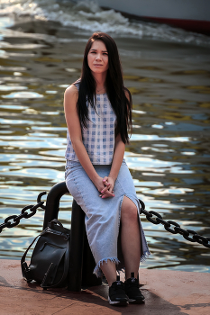 На набережной... / ***