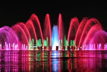 Скоро фонтаны закроются... / Фонтан в Парке Горького