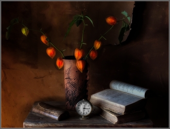 ...... Осенний этюд ...... / предметная композиция