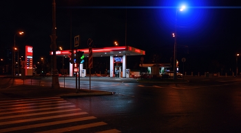 Вечером, возле Воганьково / Москва