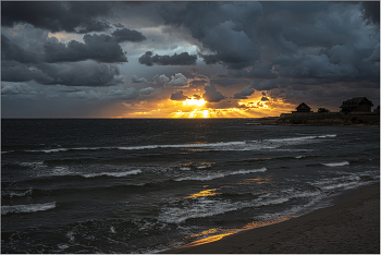 На закате / Крым