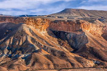 Каньон Эйн-Авдат, Негев / Геологические слои Каньона Эйн-Авдат, Негев