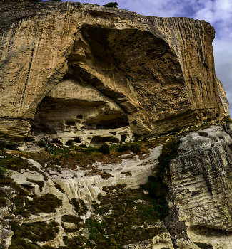 4-й грот / Крым, пещерный город Качи-Кальон