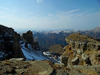 Утро в горах / КЧР. Плато Бермамыт. Октябрь