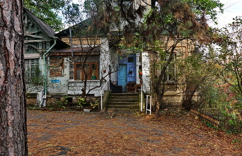 Во дворе / Не могу пройти мимо строго двора.